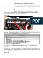 Segunda Generación Outlander Cableado Estéreo