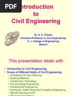 Introduction To Civil Engineering