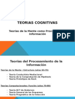 Teorias Del Procesamiento de La Información