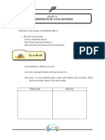 Components of An Ecosystem