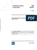 International Standard: Insulated Bushings For Alternating Voltages Above 1 000 V