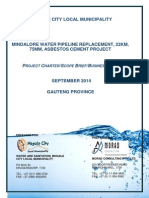 Mindalore Project Charter - Project Charter 15.09.2014