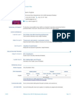 Geophysicist Sample CV