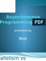 Asynchronous Programming in C#