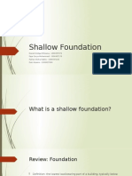 Shallow Foundation