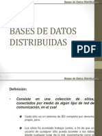 Base Datos Distribuidas