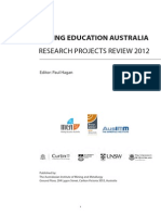 MEA Research Projects Review 2012 PDF