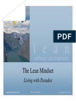 L E A N: The Lean Mindset