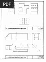 Technical Drawing Exercises - Solutions