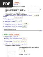 RLC Circuit.: Chap