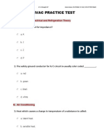 Hvac - Practice Test - Number 1-107