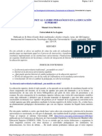 Qué Aporta El Internet Al Cambio Pedagógico en La Educación Superior 