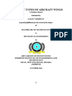 Different Types of Aircraft Wings