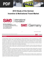 2010 Study of The German Incentive & Motivational Travel Market