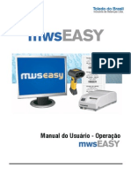 Manual Do Usuário - Software - Operação MWS - EASY