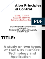 Combustion Principles and Control