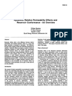 Hysteretic Relative Permeability Effects