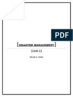 Disaster Management: (Unit-1)