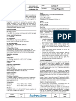 AVC63-7F Voltage Regulator - Instructions - 9302800994-D - March 2012 - BASLER ELECTRIC PDF