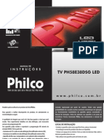 Manual TV PHILCO