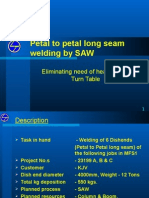 Petal To Petal Long Seam Welding