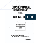 Furukawa UR Series Work Shop Manual