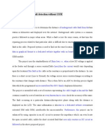 Underground Cable Fault Detection Schematic