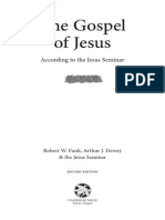 Funk Robert W - Gospel of Jesus (2nd Ed - Sample Pages)