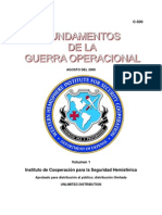 C-500 Fundamentos de La Guerra Operacional