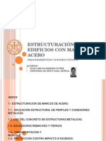 Estructuracion de Edificios Con Marcos de Acero