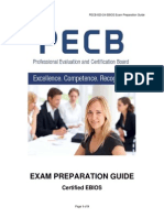 Ebios Exam Preparation Guide