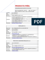 Base de Datos Empresas Exportadoras