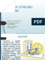 Solar Strilling Engine