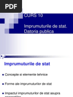 Imprumuturile de Stat