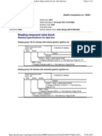 Reading Measured Value Block: Readout Specifications For Data Bus