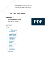 Informe Sobre Las Cualidades de Ava