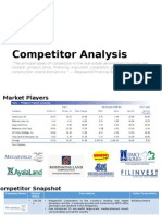 Competitor Analysis - Revised As of Jan22