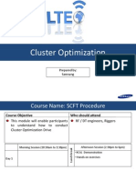 Cluster Optimization Procedure V1