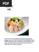 CEVICHE Con Fotos