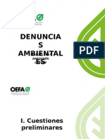 OEFA - Denuncias Ambientales