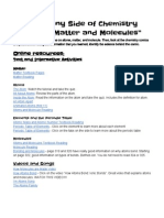 The Funny Side of Chemistry "Atoms, Matter and Molecules": Online Resources