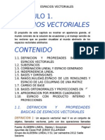 Espacios Vectoriales