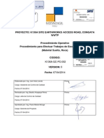 Procedimiento de Excavación