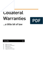 Collateral Warranties: ... A Little Bit of Law