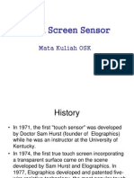 Touch Screen Sensor