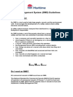 Safety Management System (SMS) Guidelines: What Is An SMS?