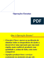 Operações Enxutas e Just-In-time v5