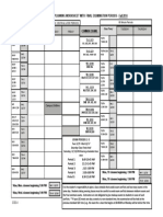 Program Planning Worksheet With Final Examination Periods - Fall 2014