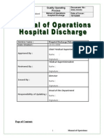 Hospital Discharge Policy