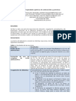 Propiedades Químicas de Aminoácidos y Proteínas.